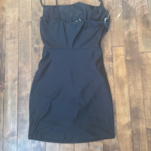 Windsor Black Cowl Neck Mini Slip Dress - Picture 5 of 5